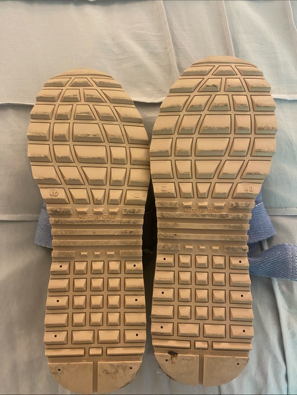 Free People Light Blue Knotted Espadrille Platform Slides EU size 40 - Picture 4 of 4